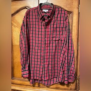 ivy crew button up shirt men’s size xl